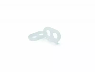 Maintien de c�ble 2 TROUS P/CAB.PL Blanc (142635)