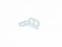 Maintien de câble 2 TROUS P/CAB.PL Blanc (142635)