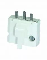 Fiche DCL 2 pôles et terre, 230V 6A, blanc, IP 44  (144021)