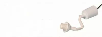 Suspension  monte et baisse  blanche E27 mi-filet�e 60W, c�ble spiral� 20 � 80cm 2x0,75mm�, bague 57x12mm, et boitier de connexi