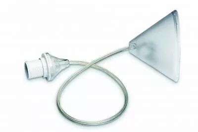 Suspension compl�te en classe 2 E14, transparent longueur c�ble 800mm, 40W (144421)