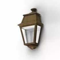 Applique Avenue 2 N°3 LED Patine dorée Diffuseur clair (102108009)