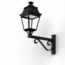 Applique Avenue 3 N°12 LED Warm Noir Diffuseur opale (103255000)