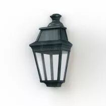 Applique Avenue 3 N°2 LED Warm Patine vert de gris 008 Diffuseur clair (103261008)