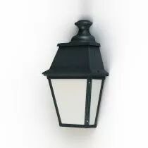 Applique Avenue 4 N°2 LED vert de gris 008 Diffuseur en plexiglas Diffuseur opale (104251008)