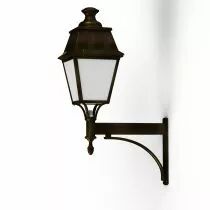 Applique Avenue 4 N°4 LED Patine dorée Diffuseur opale (104258009)