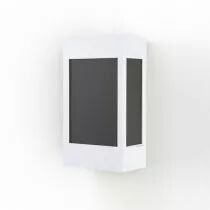 Applique Brick² N°1 en Blanc Diffuseur plexiglas noir (108004001)