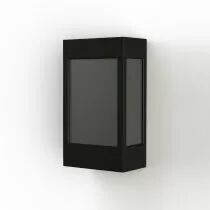 Applique Brick² N°1 en Gris noir Diffuseur plexiglas noir (108004107)