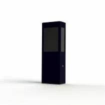 Applique Brick² N°2 en Bleu acier Diffuseur plexiglas noir (108005065)