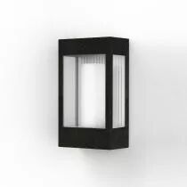 Applique Brick² N°1 Classe 3 Aluminium anodisé noir Diffuseur clair (108015144)