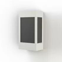 Applique Brick² N° 1 Classe 3 Diffuseur en Blanc Diffuseur plexiglas noir (108016101)