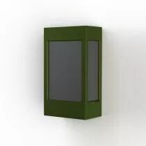Applique Brick² N° 1 Classe 3 Diffuseur en Vert Diffuseur plexiglas noir (108016109)