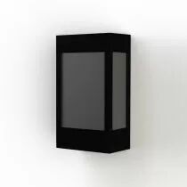 Applique Brick² N° 1 Classe 3 Diffuseur en Noir Diffuseur plexiglas noir (108016113)