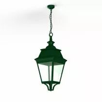 Suspension Avenue 3 N°1 Vert sapin Diffuseur clair (103001067)