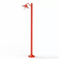 Lampadaire Belcour N°4 Rouge signalisation (106008056)