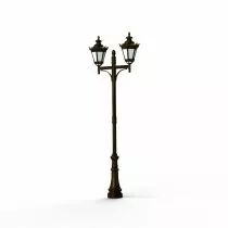 Lampadaire Citadelle N°7 Patiné doré (116042009)