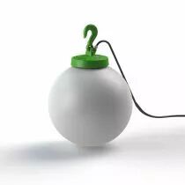 Luminaire mobile Grumo N°3 sphere Vert jaune (124002015)