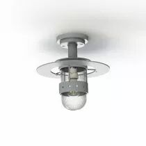 Applique Kent N°1 E27 gris soie (127006105)