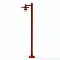 Lampadaire Kent N°4 E27 Rouge (127012110)