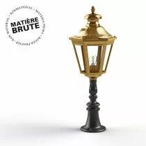 Borne Louis XIII N°9 Laiton brut (130017072)