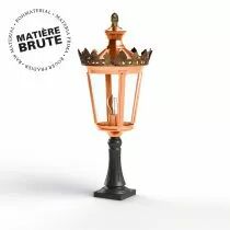 Borne Louvre N°3 E27 Cuivre brut (133005082)