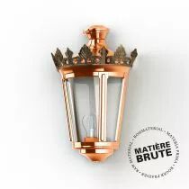 Applique Louvre N°4 E27 Cuivre brut (133007082)