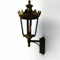 Applique Louvre N°5 E27 Patiné doré (133009009)