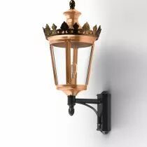 Applique Louvre N°5 E27 Cuivre patiné vernis (133009080)