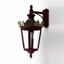 Applique Louvre N°6 E27 Rouge vin (133011066)