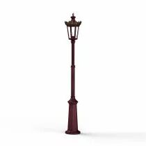 Lampadaire Louvre N°9 E27 Rouge vin (133017066)