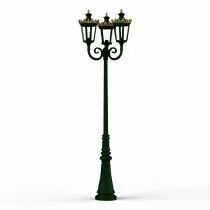 Lampadaire Louvre N°10 E27 Vert Anglais (133019019)
