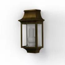 Applique Louis Philippe 7 N°1 E27 Patiné doré (136001009)