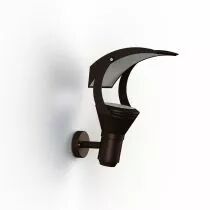 Applique OL33 N°2 verre trempé Rouille  LED 18W, 4500K, blanc neutre(144206046)