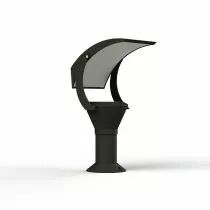 Borne OL33 N°3 verre trempé Gris noir  LED 18W, 4500K, blanc neutre(144209107)