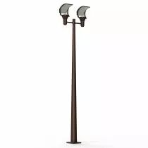 Lampadaire OL33 N°2 verre trempé Rouille  LED 18W, 4500K, blanc neutre(144218046)