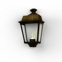 Applique Place des Vosges 1 Tradition N°2 Patiné doré (151004009)