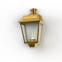 Applique Place des Vosges 1 Tradition N°2 Laiton vernis teinté (151004070)