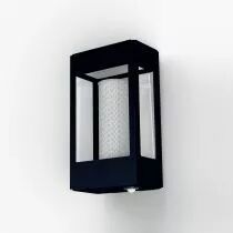 Applique Tétra N°1 E27 Avec détection intégrée Bleu acier (162002065)