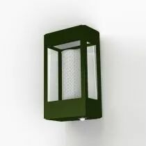 Applique Tétra N°1 E27 Avec détection intégrée Vert fougère (162002109)