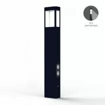 Borne Tétra N°4 prises Bleu acier (162133065)