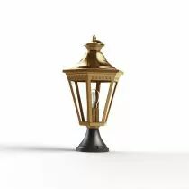 Borne Victoria N°7 Laiton vernis teinté (164007070)