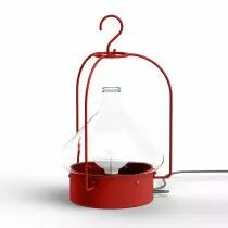 Luminaire mobile La Hutte N°2 Rouge tomate (166002110)