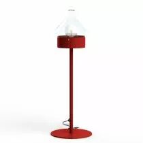 Luminaire mobile La Hutte N°3 Rouge tomate (166003110)