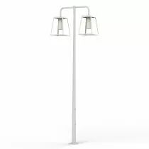 Lampadaire Lampiok 4 N°6Tube en plexiglas Blanc pur (175031101)