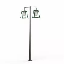 Lampadaire Lampiok 4 N°6 Tube en plexiglas Gris noir 107 - Vert sapin (175231067)