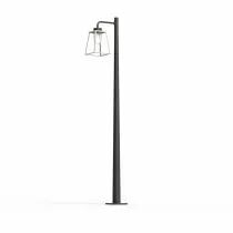 Lampadaire Lampiok 2 N°4 Blanc pur 101 - Gris noir Diffuseur opale (178012101)