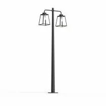 Lampadaire Lampiok 2 N°5 Gris noir Diffuseur opale (178014107)