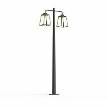 Lampadaire Lampiok 2 N°5 Vert fougère 109 - Gris noir Diffuseur opale (178014109)