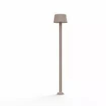 Lampadaire Bark N°2 LED 41W - 2700K Gris soie (191002105)