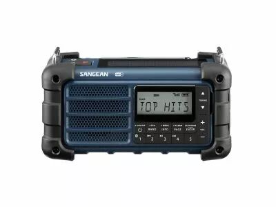 Radio d'urgence dab+, fm, bluetooth, aux (oceanblue) (SAN-MMR99DAB-OB)